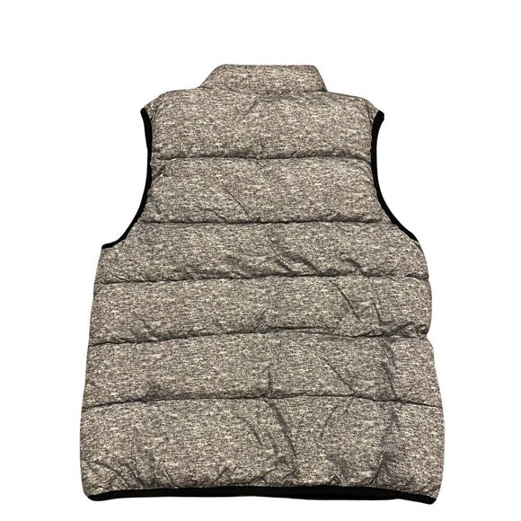 Gap Kids Gray and Black Puffer Vest - Size Medium (8-9) - Like New! - Picture 2 of 2